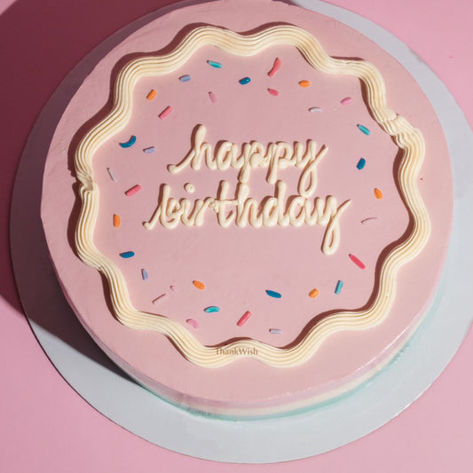 Pastel Ombre Birthday Cake – Beautifully Designed for Special Days