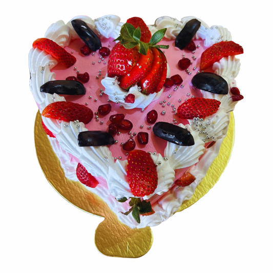 Shaped_Strawberry_Cake_Online_Order_Now_ThankWish