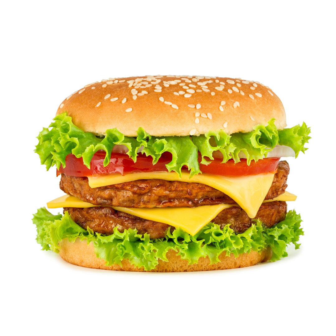 Double Cheese Loaded Burger