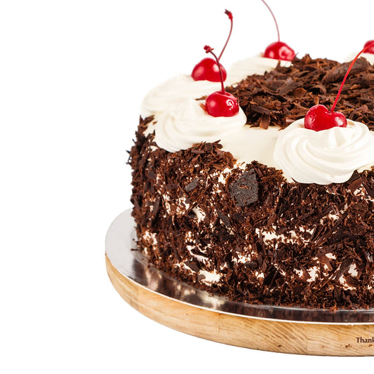 Delicious Black Forest Cake with Cherries - ThankWish Special